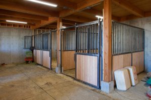 Timber frame barn