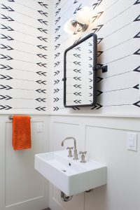 Koda Modern Farmhouse powder room