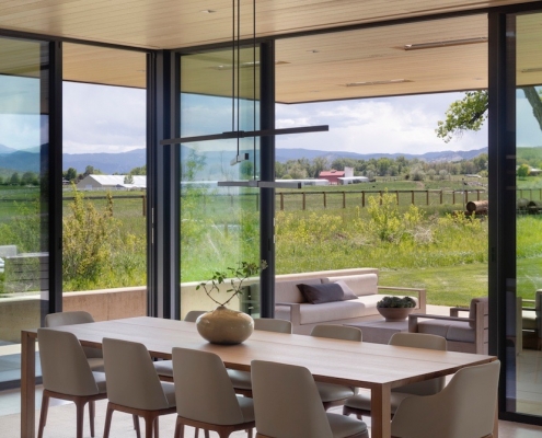 Cornerstone Homes T House Dining Room Boulder CO
